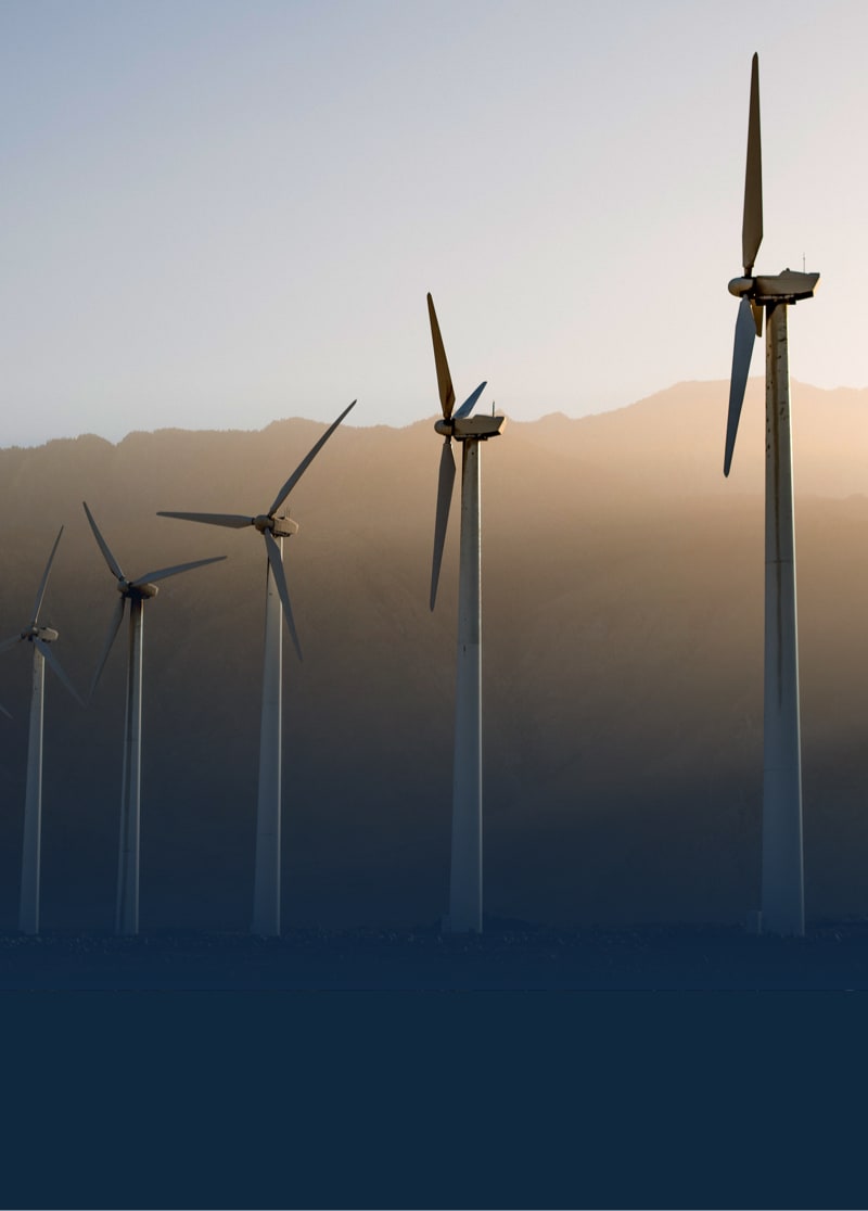 Molinos de viento Molinos de energía eólica
